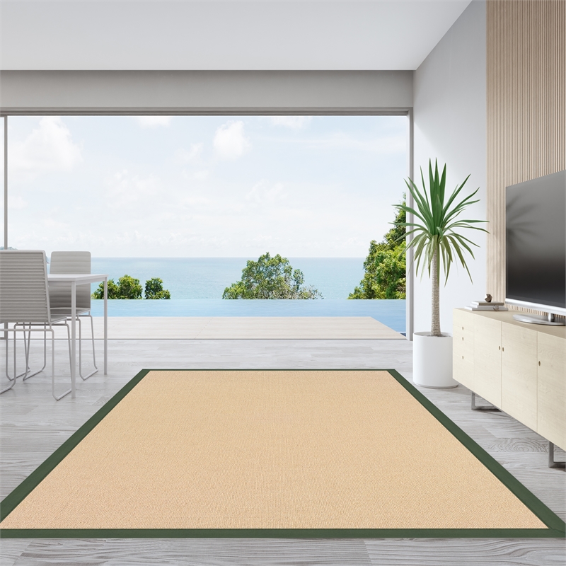 Riverbay Furniture Machine Tufted Wool 9'10
