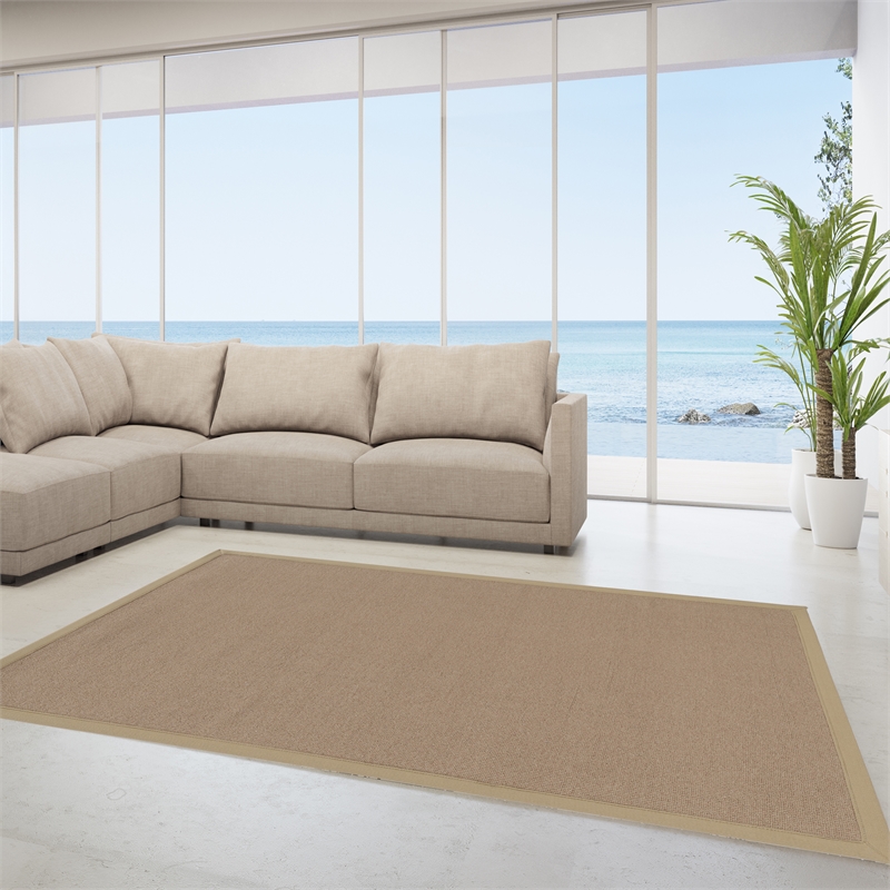 Riverbay Furniture Machine Tufted Wool 8'9