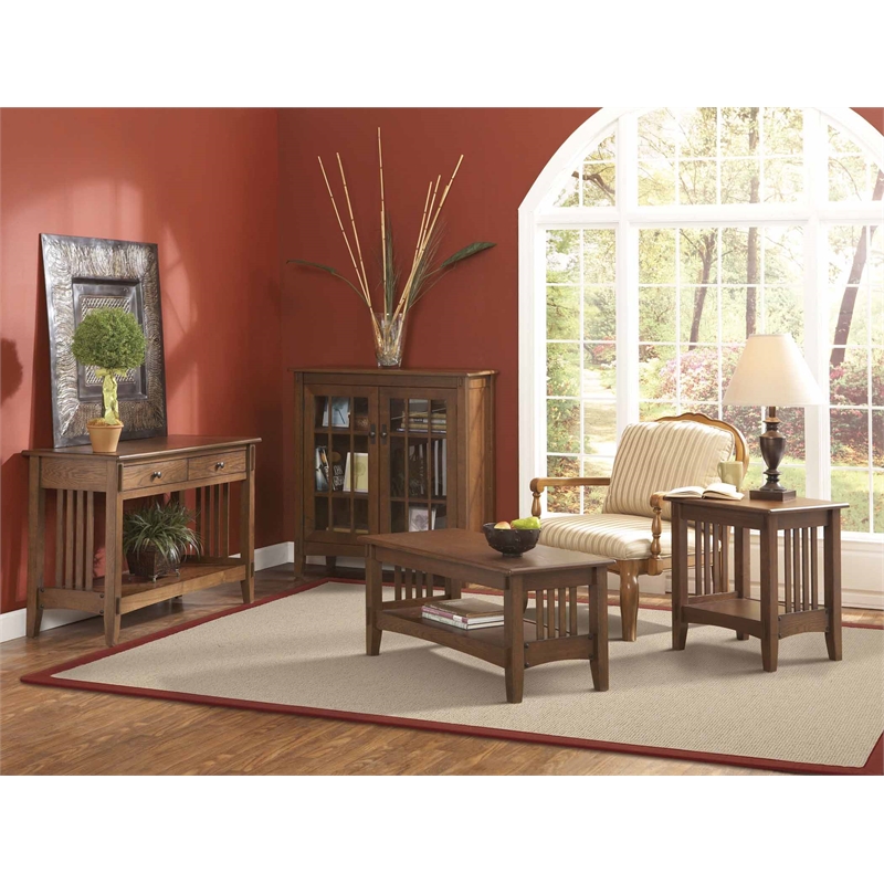 Riverbay Furniture Machine Tufted Wool 8'x11' Rug in Natural and Burnt Orange