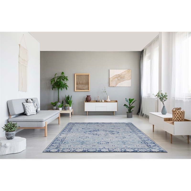 Riverbay Furniture Traditional Woven Polyester 6'7