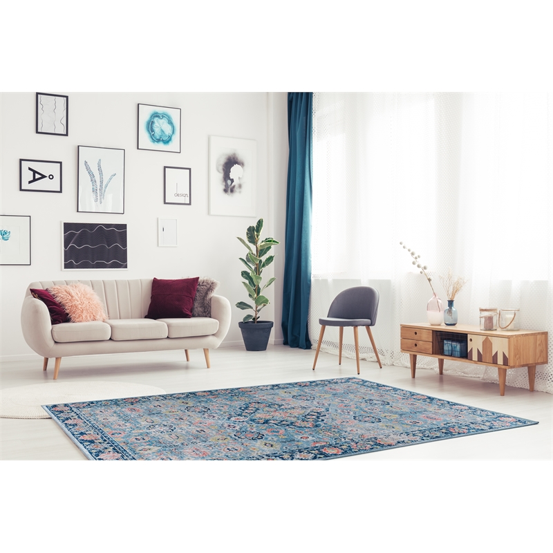 Riverbay Furniture Traditional Woven Polyester 6'7