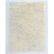 Riverbay Furniture Transitional Flokati Shag Wool 9'x12' Rug in Natural