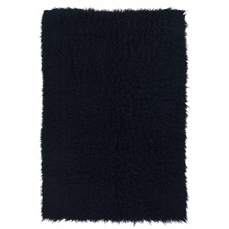 Riverbay Furniture Transitional Flokati Hand Woven Wool 2'4