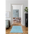 Riverbay Furniture Transitional Flokati Hand Woven Wool 2'4