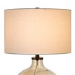 Henn&Hart 23' Gold Luster Glass Luminesent Table Lamp