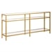 Gold with Glass Shel