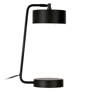 Henn&Hart 7&quot Blackened Bronze Metal Table Lamp