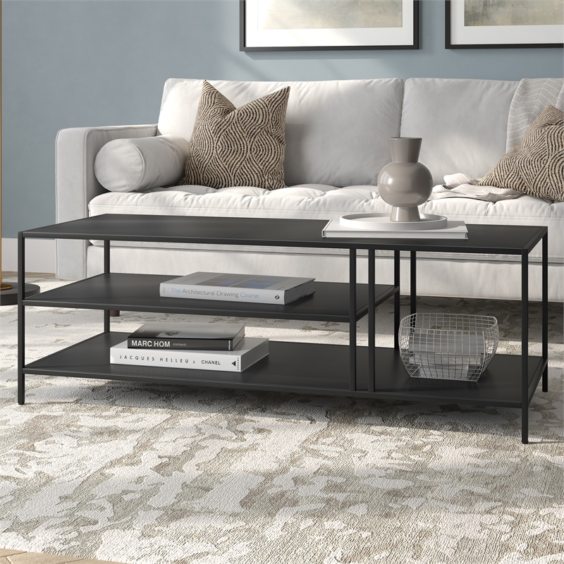 Henn&Hart Black Bronze Coffee Table