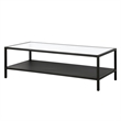 Henn&Hart 54 in. Black Bronze Coffee Table