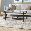 Henn&Hart 45 in. Black Bronze Coffee Table