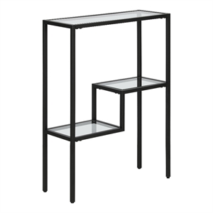 Henn&Hart 22&quot Black Console Table
