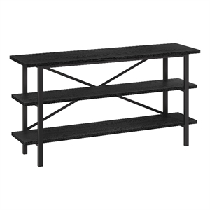 Henn&Hart 58&quot Black TV Stand
