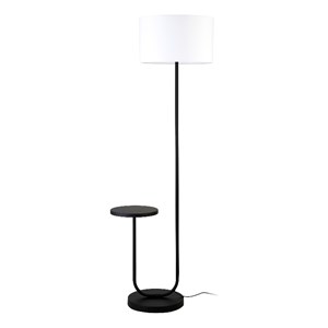 Henn&Hart 65&quot Black Floor Lamp