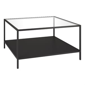 Henn&Hart 32&quot Blackened Bronze Coffee Table
