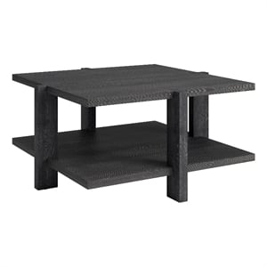 Henn&Hart 34.66&quot Charcoal Gray Coffee Table