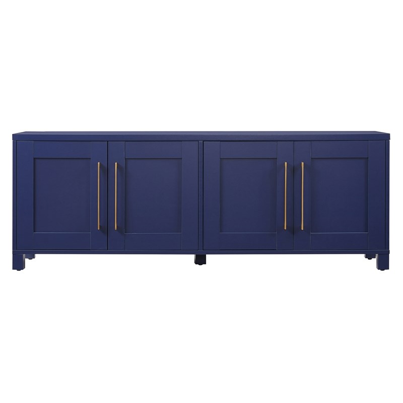 Henn&Hart 2-Cabinet Engineered Wood TV Stand for TVs up to 75
