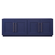 Henn&Hart 4-Door Engineered Wood TV Stand for TVs up to 75