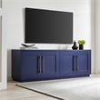 Henn&Hart 4-Door Engineered Wood TV Stand for TVs up to 75