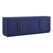Henn&Hart 4-Door Engineered Wood TV Stand for TVs up to 75