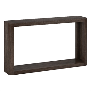 Henn&Hart 52&quot Alder Brown MDF Console Table