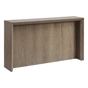 Henn&Hart 55.75&quot Antiqued Gray Oak MDF/PVC Console Table