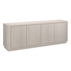 Henn&Hart 68&quot Alder White MDF TV Stand