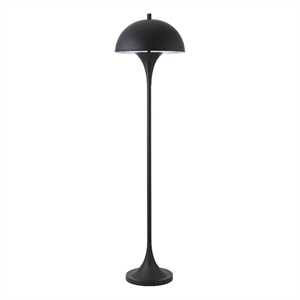 Henn&Hart 16&quot Blackened Bronze Metal Floor Lamp