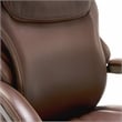 La-Z-Boy Hyland Executive Office Chair with AIR Lumbar Technology Brown
