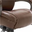 La-Z-Boy Hyland Executive Office Chair with AIR Lumbar Technology Brown