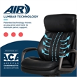 La-Z-Boy High Back Modern Executive Office Chair Vegan PU Leather in Black