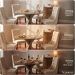 Finch Elmhurst Cream Tufted Dining Chair Set of 2
