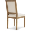 Finch Elmhurst Square Dining Chair Set of 2 Cream