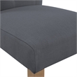Finch Westport Tufted Dining Chair Set of 2 Gray
