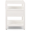 Finch Lockwood Side Table White