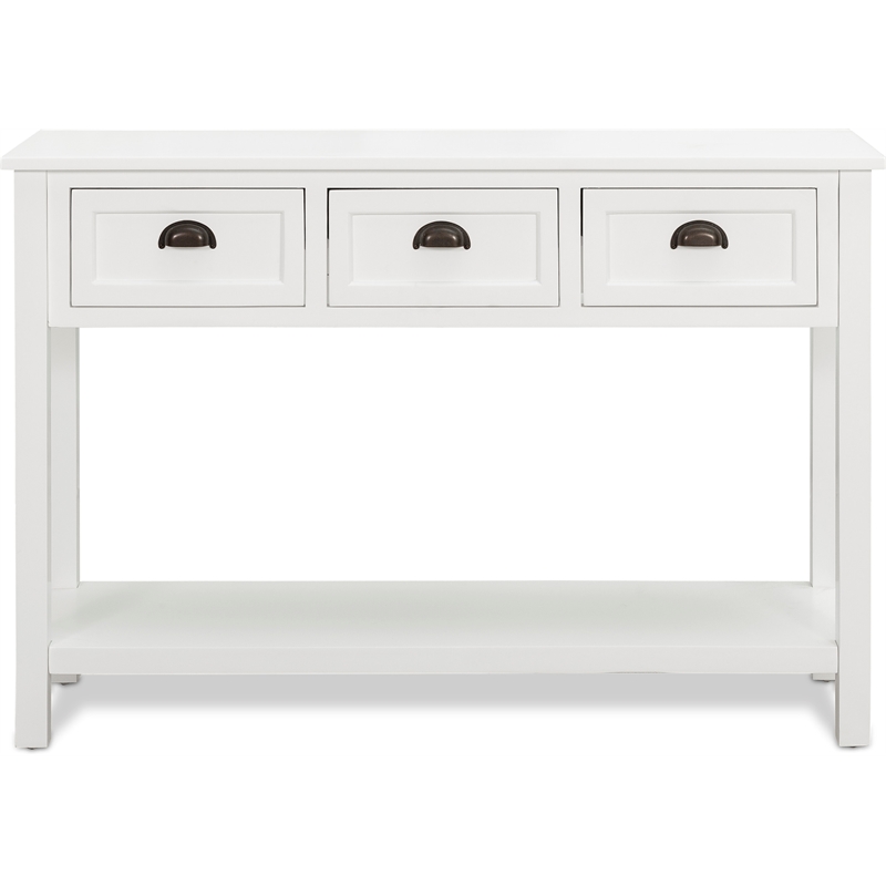 Finch Lockwood Console Table White