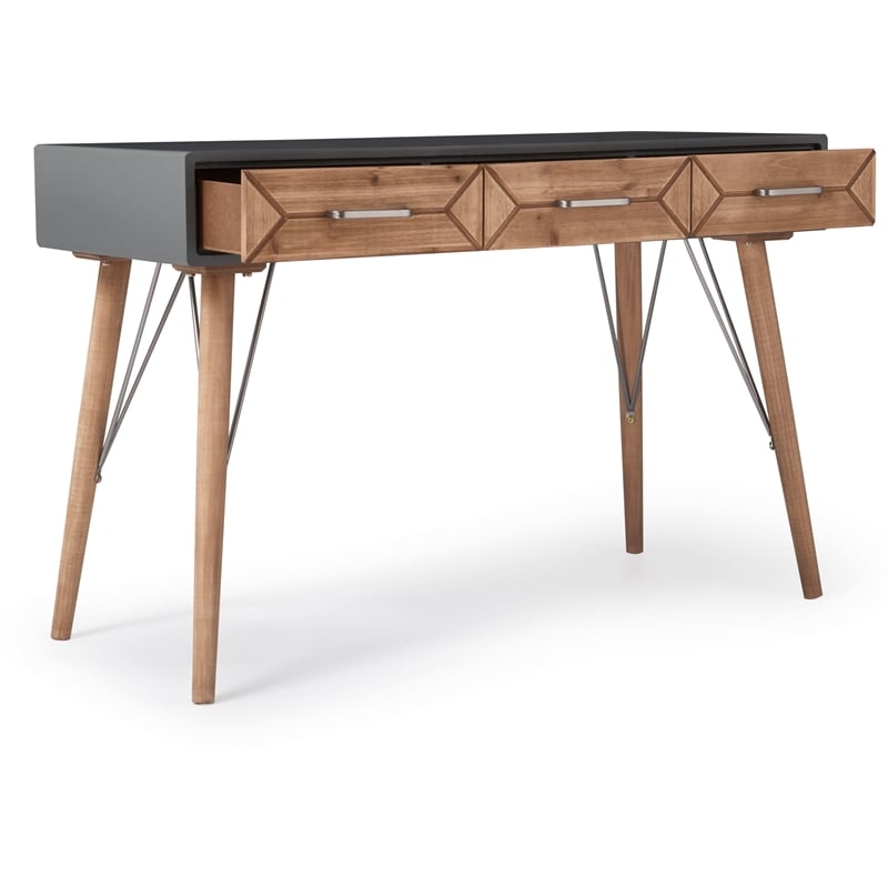 Finch Friedman Desk Console Table Gray