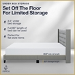 Finch Adler Upholstered Bed King Size Grey