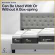 Finch Adler Upholstered Bed King Size Grey