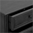 Finch Webster 3 Drawer Storage Cabinet Dark Gray