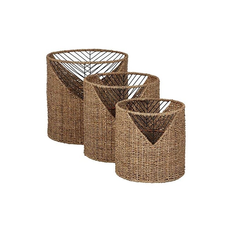 Finch Shoshana Woven Basket Set of 3