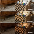 Click365 Botswana Two Tone Woven Brown Basket Set of 3