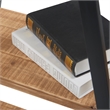 Finch Morris A-Frame Wood & Metal Bookshelf in Natural and Black