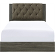 ClickDecor Kenton Platform Bed Queen Size Gray