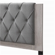 ClickDecor Kenton Platform King Bed in Light Gray