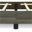 ClickDecor Kenton Platform Bed King Size Gray