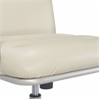 Finch Franklin Modern Leather Desk Chair White