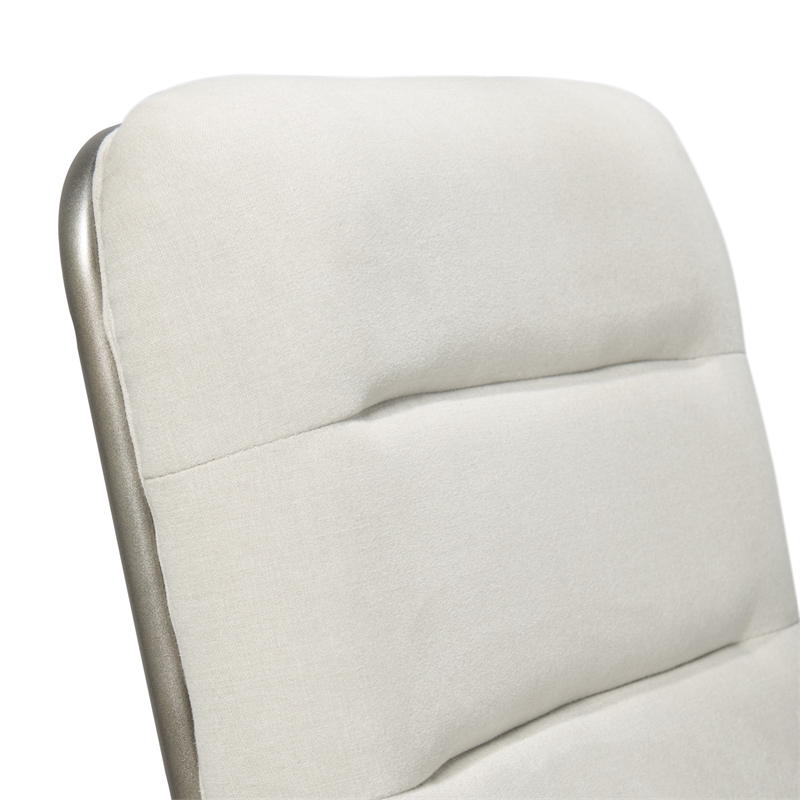 Finch Franklin Modern Fabric Desk Chair Cream