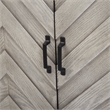 Finch Friedman Bar Cabinet with Wine Storage Grey