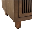 Finch Sawyer 2-Drawers Solid Ash Wood Frame Cabinet in Brown