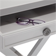 Finch Ashby Bedside Table with Drawer Gray